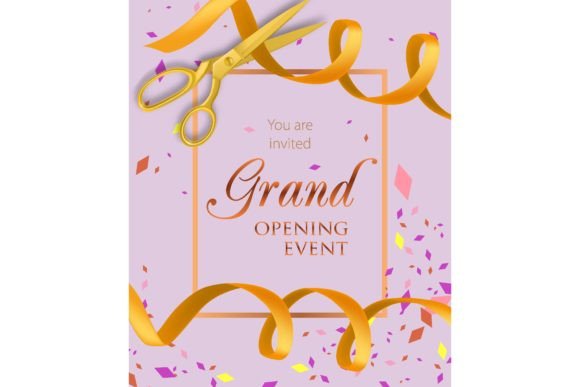 Download Grand Opening Event Lettering with Yello - Event Collection