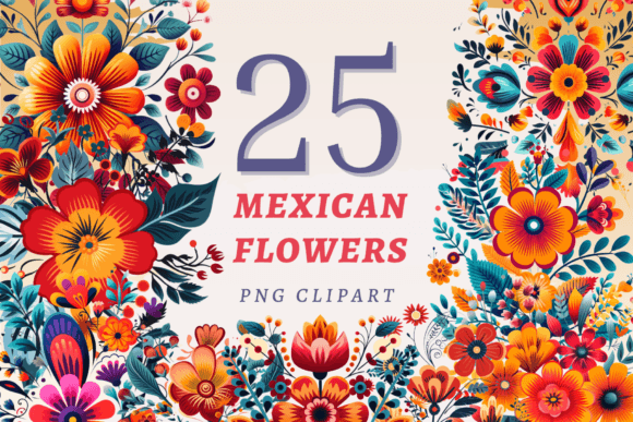 Download Mexican Flowers PNG Bundle - Mexican Collection