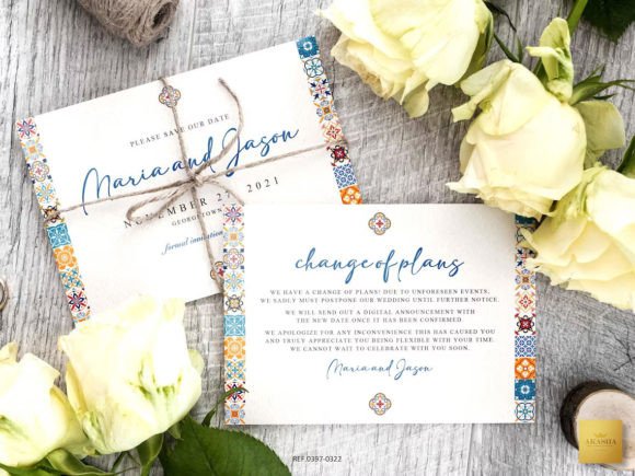 Download Mexican Theme Save the Date Card - Mexican Collection