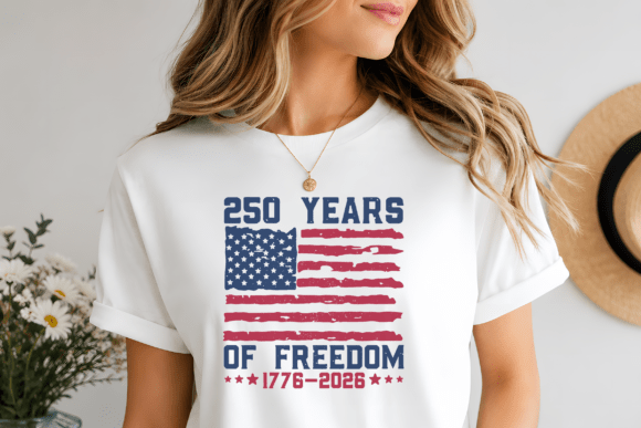 Download Retro USA 250th Anniversary 2026 Svg - Anniversary Collection