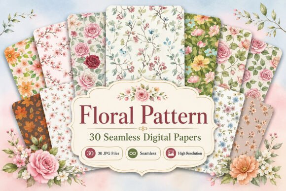 Download Fiesta Mexican Digital Paper Set - Mexican Collection