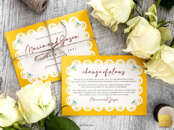 Download Mexican Theme Save the Date Card - Mexican Collection