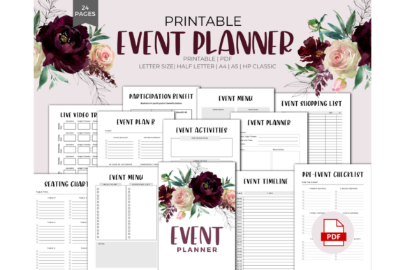 Download Event Planner Printable - Event Collection