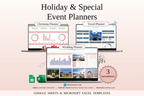 Download Holiday and Special Event Planners Excel - Event Collection