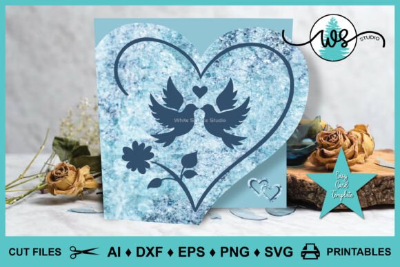 Download Wedding Anniversary Card Template SVG - Anniversary Collection