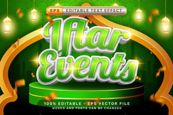 Download Iftar Event Effect and Editable Text - Event Collection