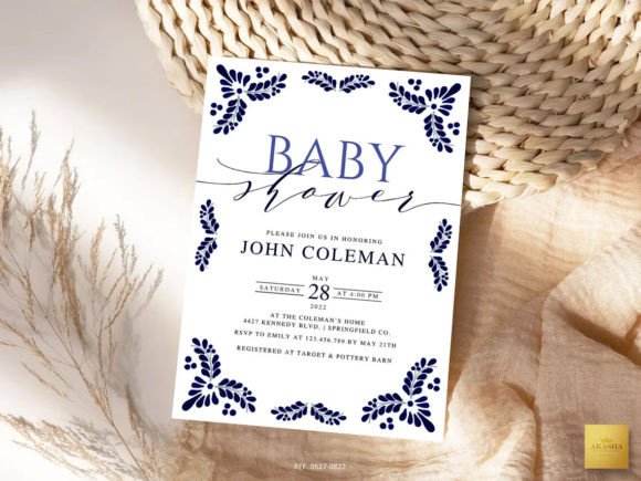 Download Mexican Theme Baby Shower Invitation - Mexican Collection