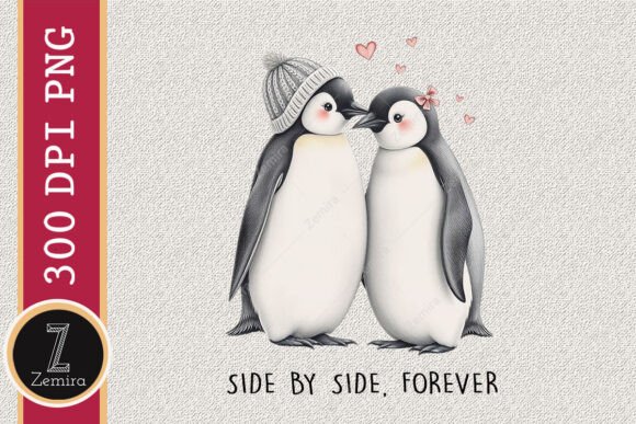 Download Happy Anniversary Penguin Couple - Anniversary Collection