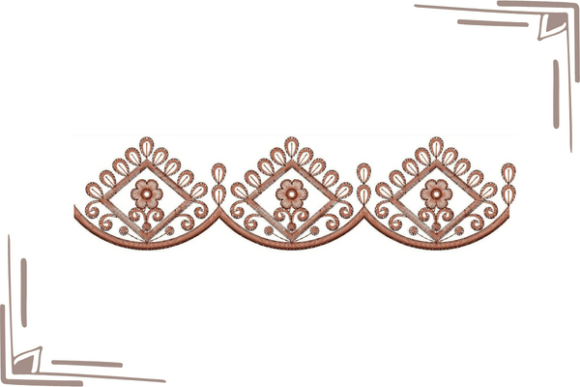 Download Mexican Style Cut Work Border - Mexican Collection