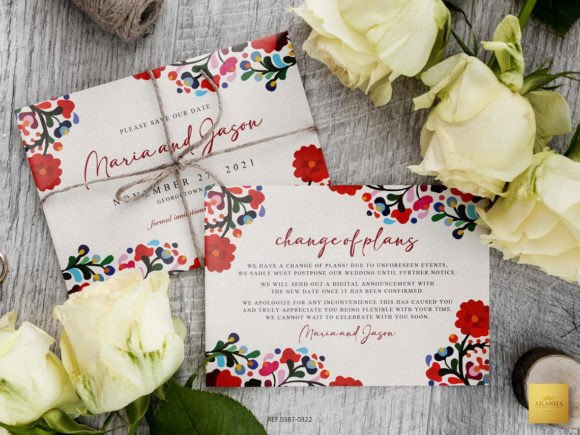 Download Mexican Theme Save the Date Card - Mexican Collection