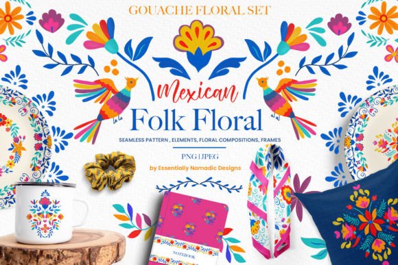Download Mexican Folk Art Pattern &amp; Graphic - Mexican Collection