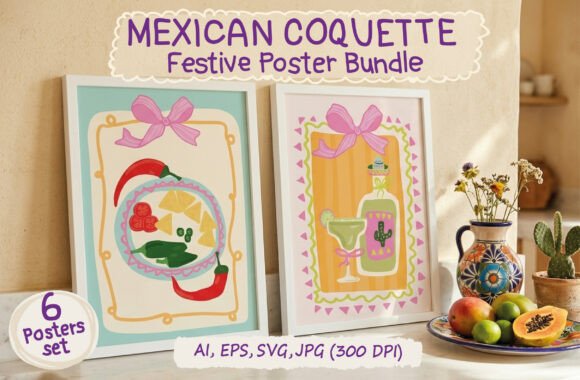 Download Cute Mexican Fiesta Coquette Posters - Mexican Collection